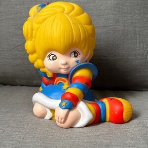 Vintage 1983 Hallmark Rainbow Brite coin bank.  By Kat’s Meow